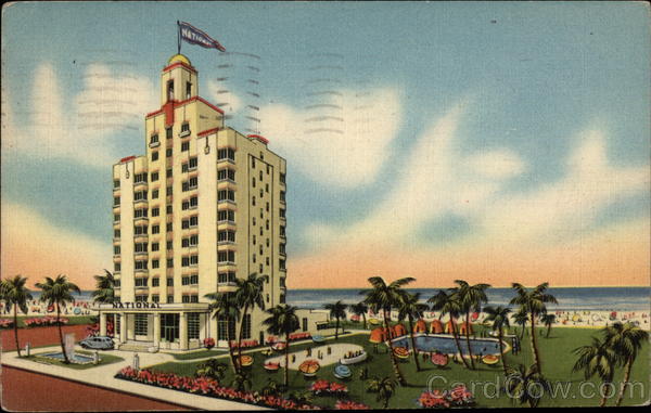 National Hotel - A National Service on the Ocean Front Miami Beach Florida