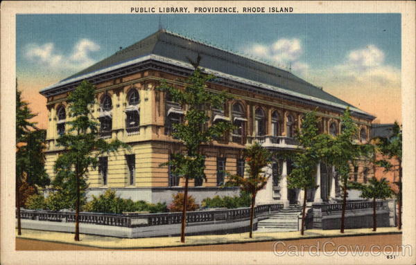 Public Library Providence Rhode Island