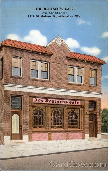 Joe Deutsch's Cafe Milwaukee Wisconsin