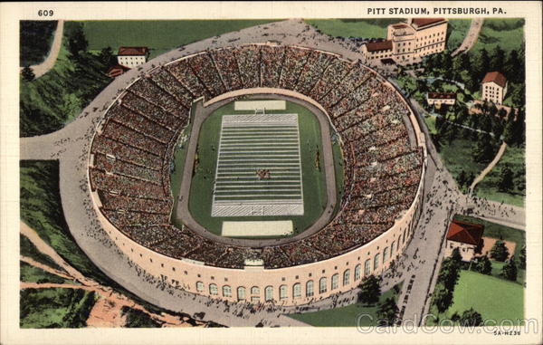 Pitt Stadium Pittsburgh Pennsylvania