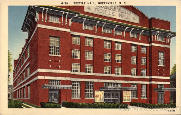 Textile Hall Greenville South Carolina