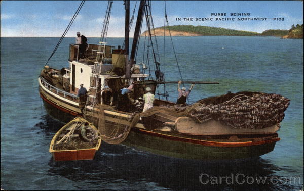 Purse Seining in the Scenic Pacific Northwest Boats, Ships
