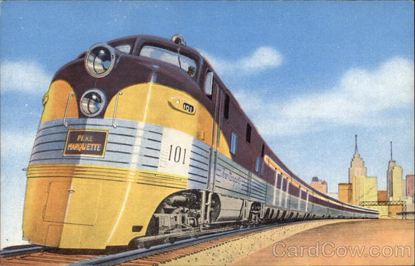 The Pere Marquettes Trains, Railroad