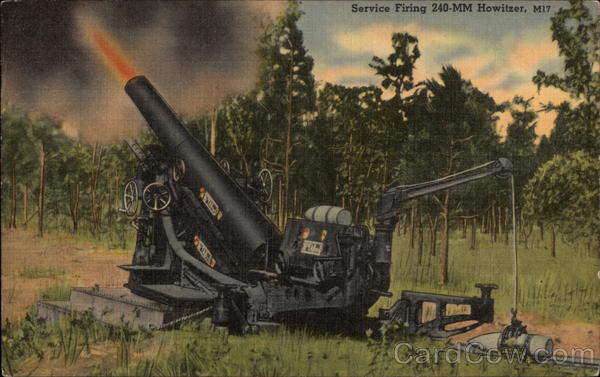 Service Firing 240-MM Howitzer, M17 Military