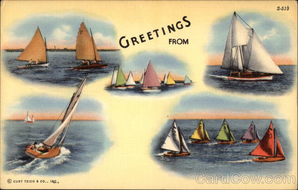 Greetings - Yachts Boats, Ships