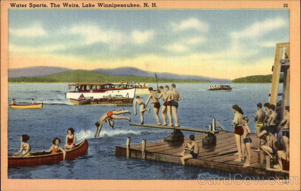 Water Sports, The Weirs Lake Winnipesaukee New Hampshire
