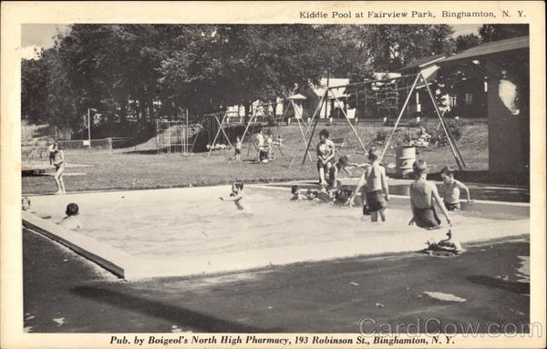 Kiddie Pool at Fairview Park Binghamton New York