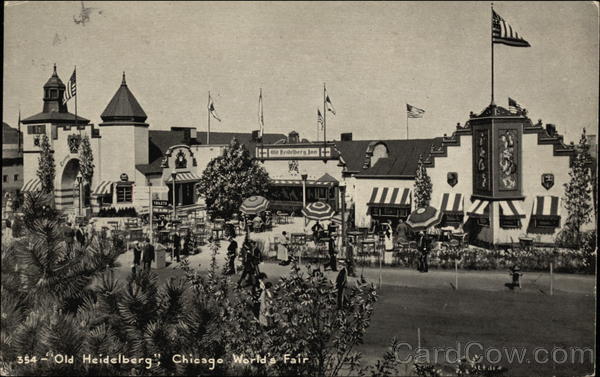 Old Heidelberg, Chicago World's Fair Illinois 1933 Chicago World Fair
