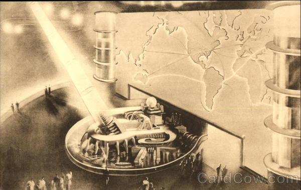 Rocketport of the Future New York 1939 NY World's Fair