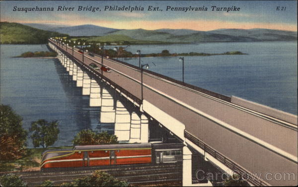 Susquehanna River Bridge Harrisburg Pennsylvania