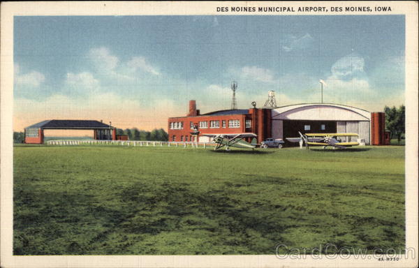 Des Moines Municipal Airport Iowa