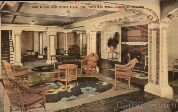 Ball Room and Music Hall, the Partridge Inn Augusta Georgia