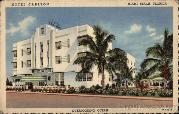 Hotel Carlton Miami Beach Florida
