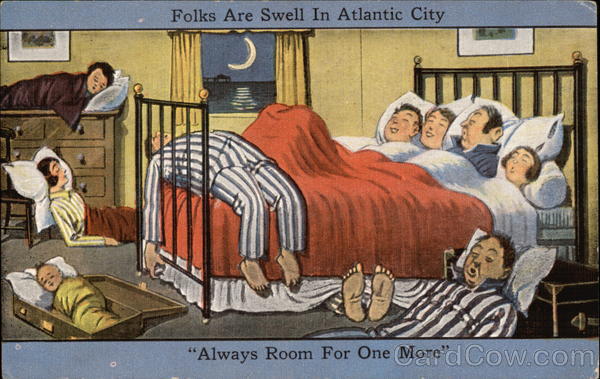 Folks are Swell in Atlantic City New Jersey