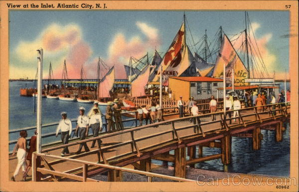 View at the Inlet Atlantic City New Jersey