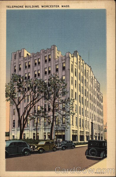 Telephone Building Worcester Massachusetts