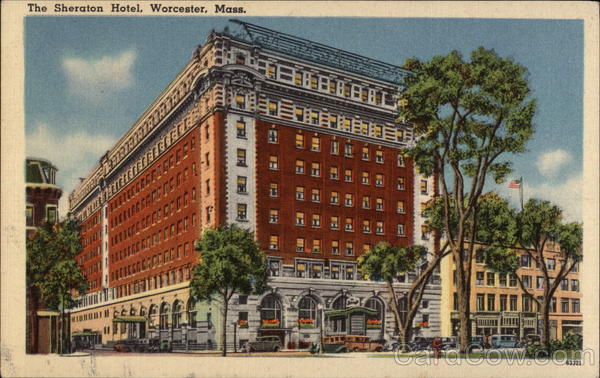 The Sheraton Hotel Worcester Massachusetts