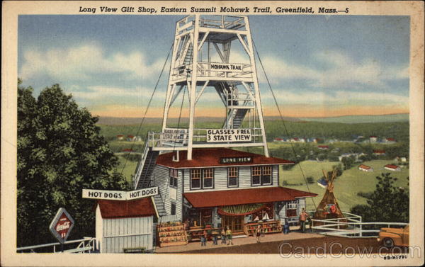 Long View Gift Shop, Eastern Summit Mohawk Trail Greenfield Massachusetts