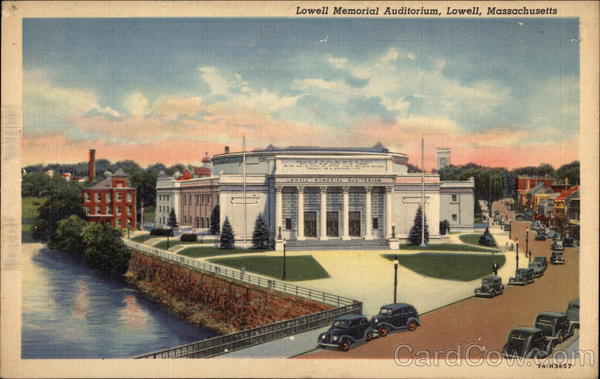 Lowell Memorial Auditorium Massachusetts