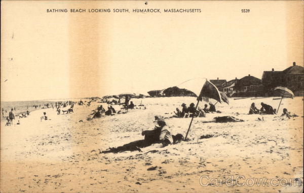 Bathing Beach Looking South Humarock Massachusetts