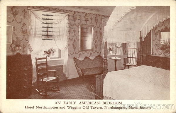 An Early American Bedroom Northampton Massachusetts