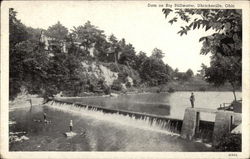 Dam on Big Stillwater Uhrichsville, OH Postcard Postcard