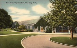 Pine Room, Oglebay Park Wheeling, WV Postcard Postcard