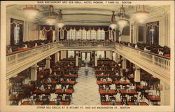 Main Restaurant and Sea Grill, Hotel Peroni Postcard