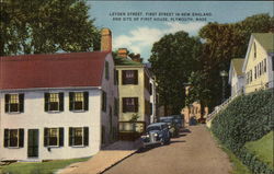 Leyden Street Postcard