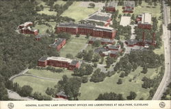 General Electric Lamp Department offices and laboratories at Nela Park Postcard