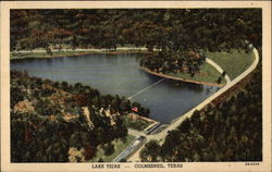 Lake Tejas Colmesneil, TX Postcard Postcard