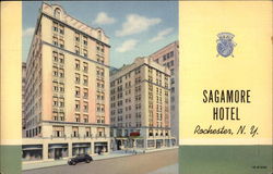 Sagamore Hotel Rochester, NY Postcard Postcard