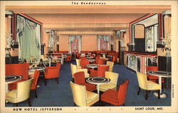 "The Rendezvous", New Hotel Jefferson Postcard