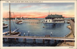 Yacht Club on Tom's River Postcard