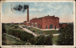 Water Works, Chain of Rocks Postcard