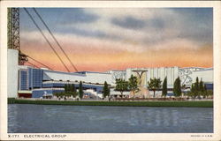 Electrical Group Chicago, IL 1933 Chicago World Fair Postcard Postcard