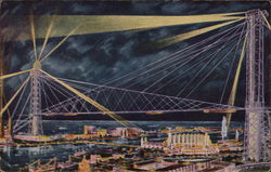 Sky Ride - Chicago 1933 International Exposition Postcard