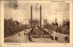 Communications Building, New York World's Fair Postcard