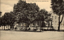 United States Post Office Seaford, DE Postcard Postcard