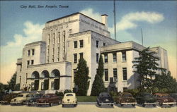 City Hall San Angelo, TX Postcard Postcard