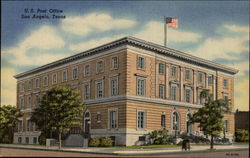 U.S. Post Office San Angelo, TX Postcard Postcard