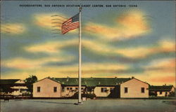 Headquarters, San Antonio Aviation Cadet Center Postcard