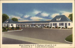 Motel Camden Postcard