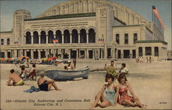 Atlantic City Auditorium and Convention Hall Postcard