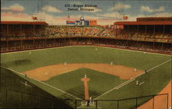 Brigg's Stadium Detroit, MI Postcard Postcard