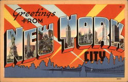Greetings from New York City Postcard Postcard