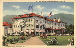 Fort William Henry Hotel Postcard