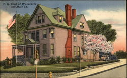 Y.D. Club of Worcester Postcard
