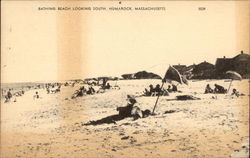 Bathing Beach Looking South Postcard