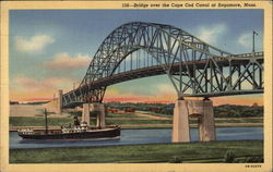 Bridge over the Cape Cod Canal Postcard